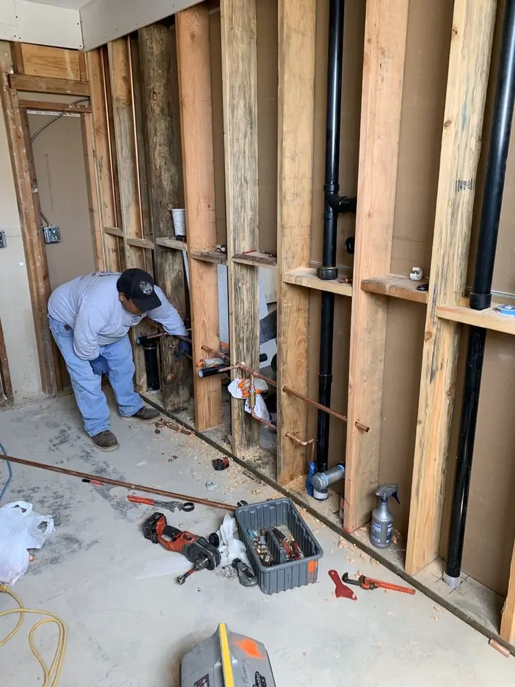 Commercial rough-in plumbing for Commercial Plumbing in Conowingo